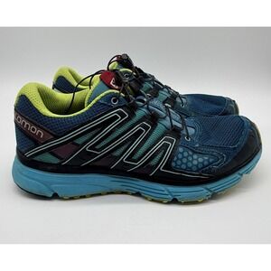Salomon Shoes Women's Sz 9.5 Blue Green X Mission 3 378288 Running Sneakers
